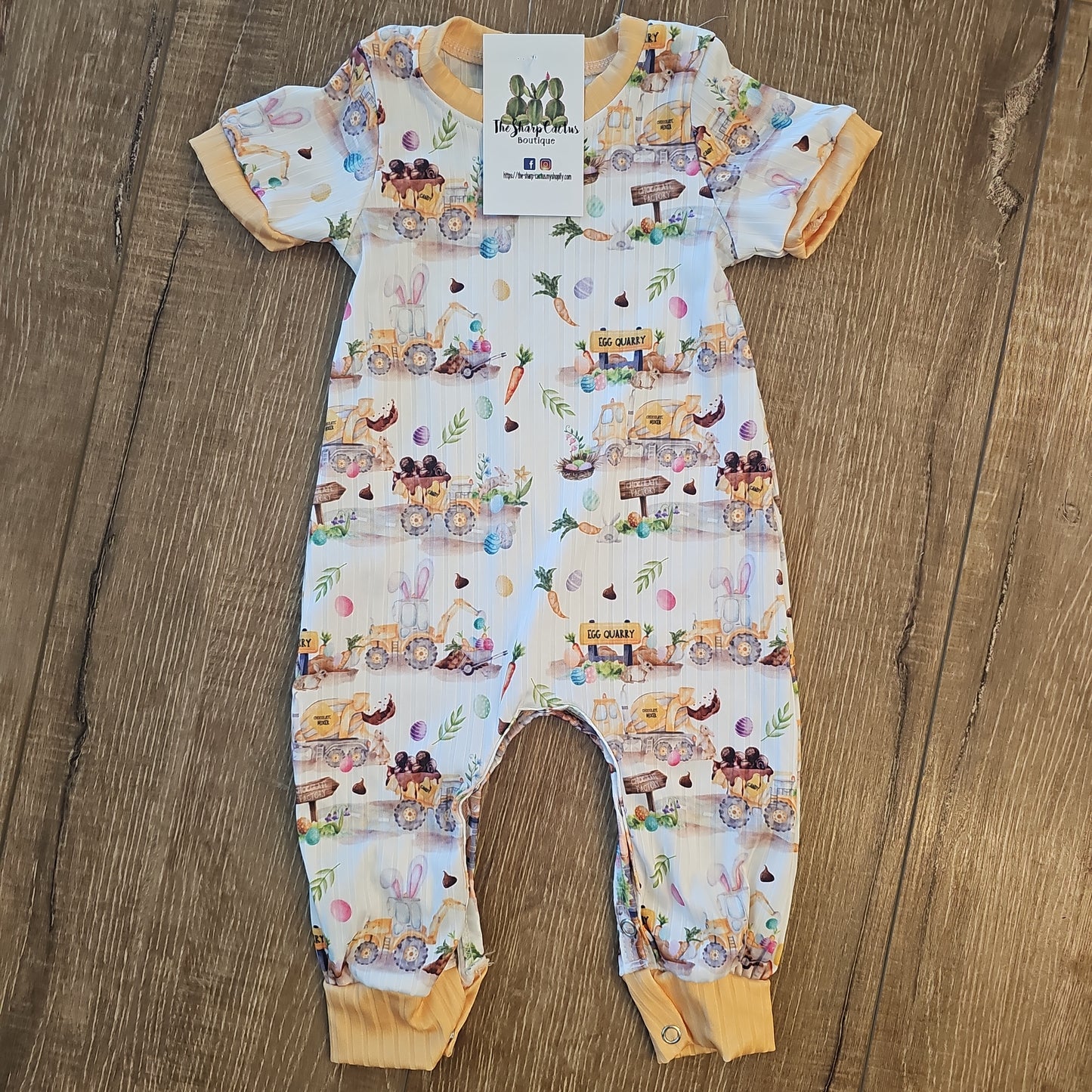 Egg Dozer Romper