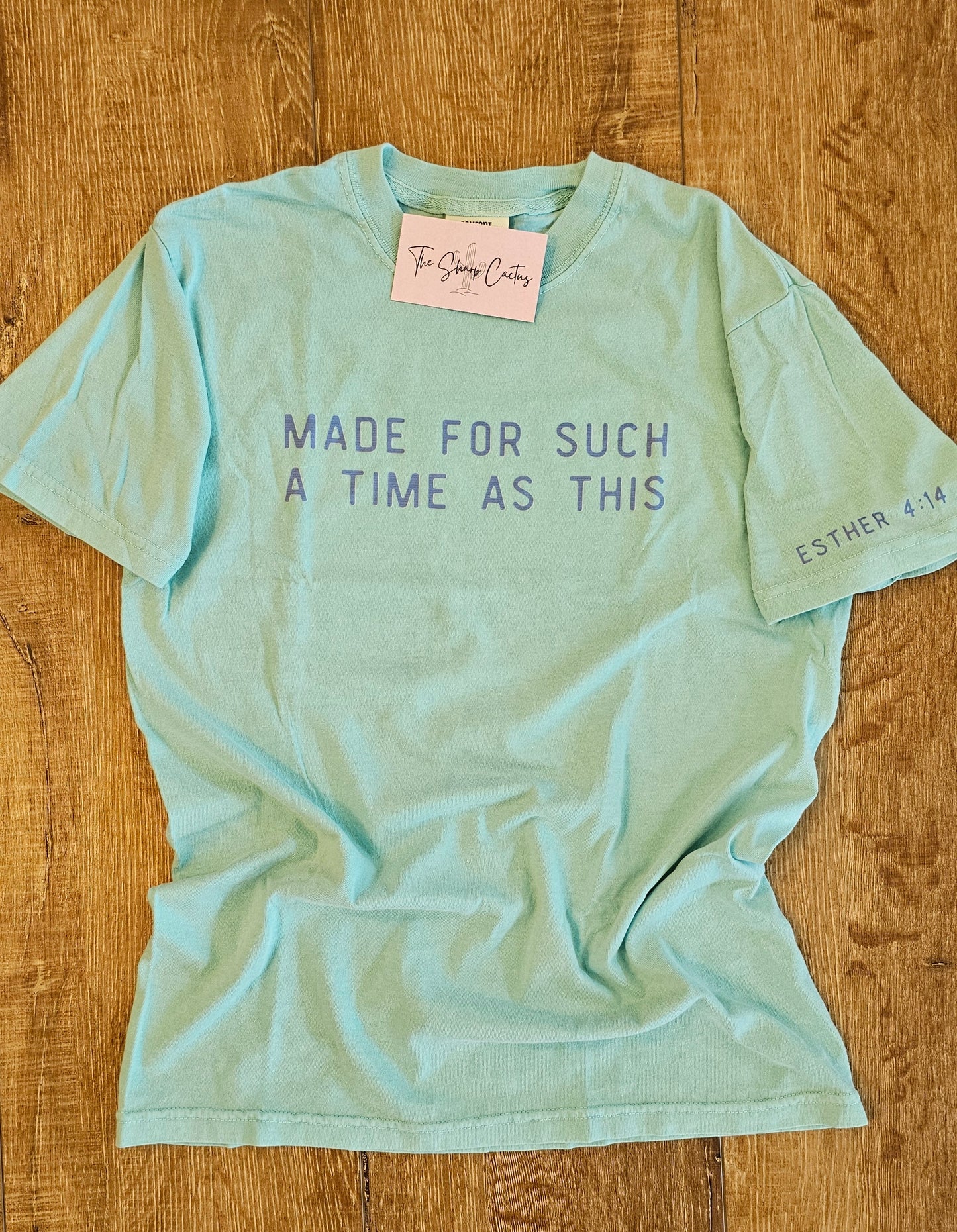 Esther 4:14 Mint Tee