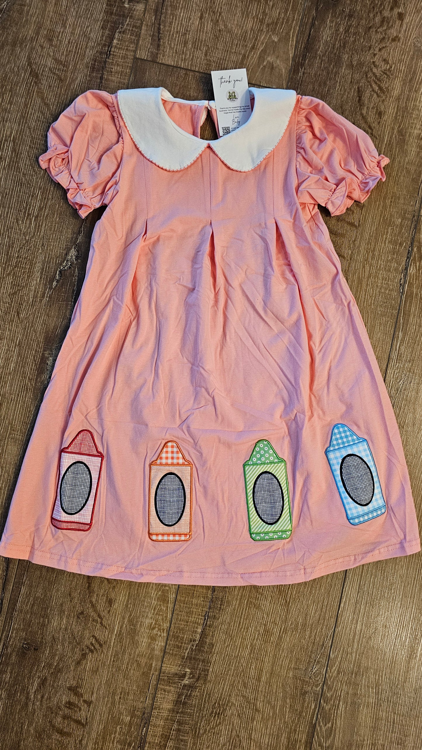 Crayon School Dress
