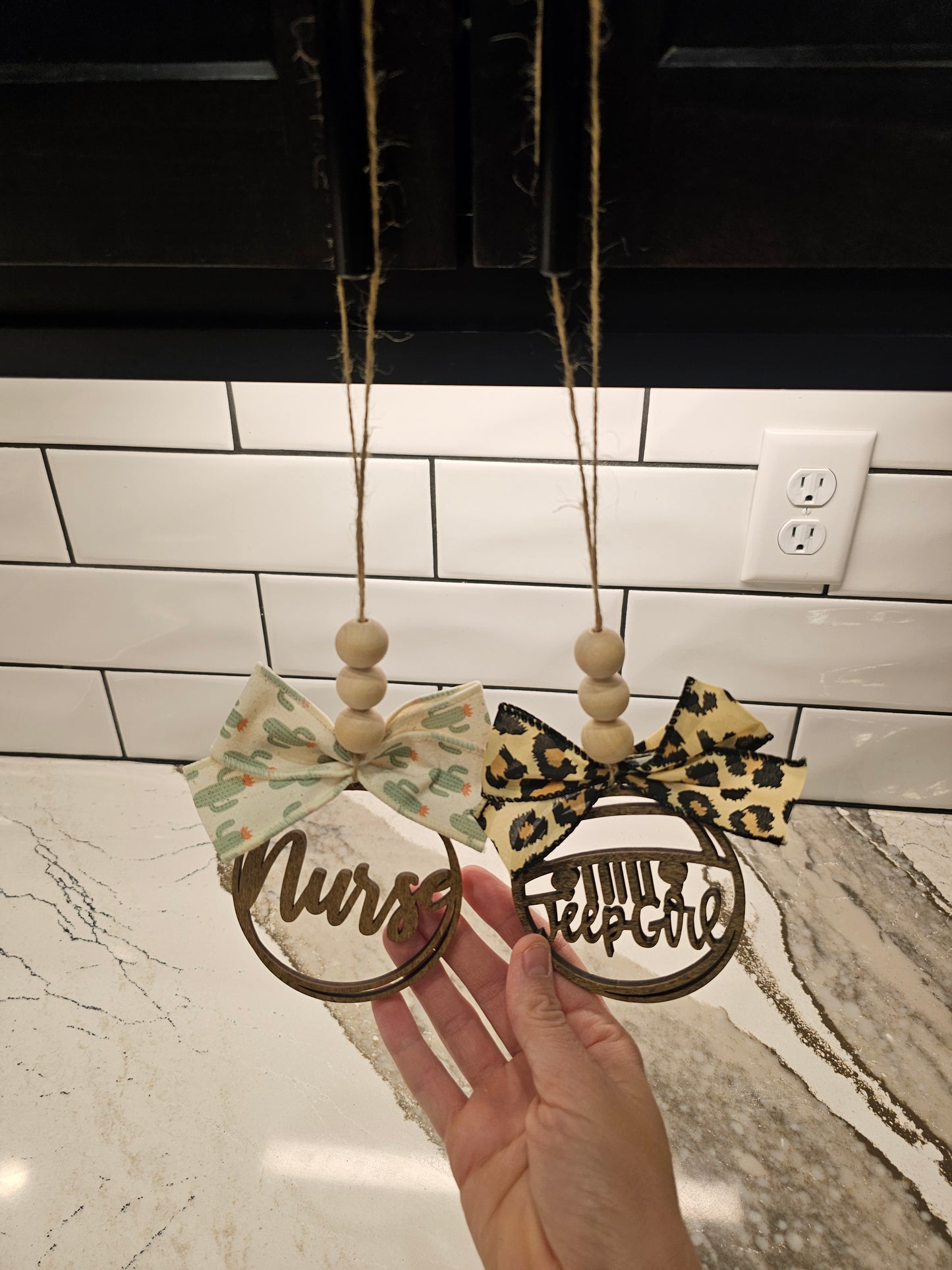 Mirror Car Charms