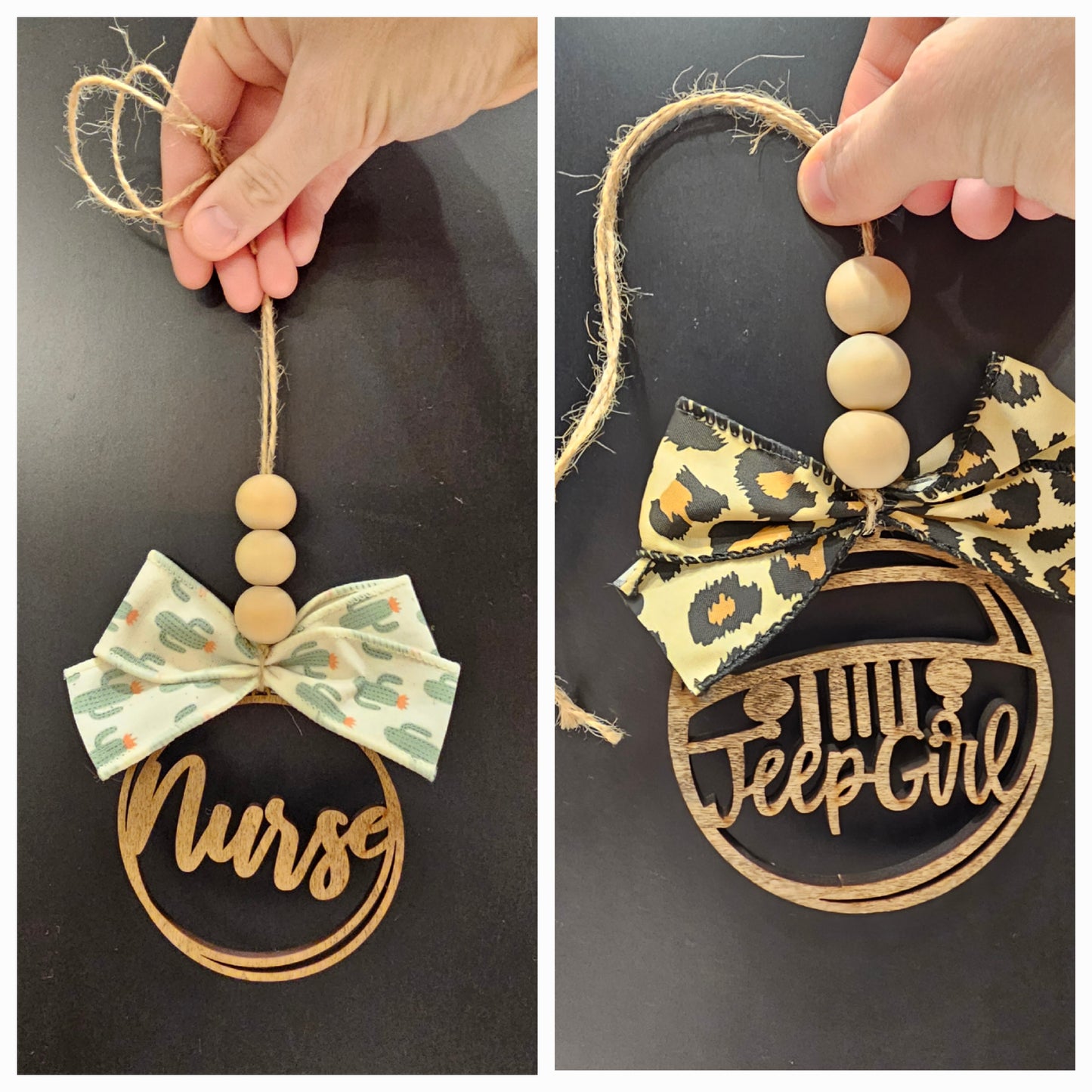 Mirror Car Charms
