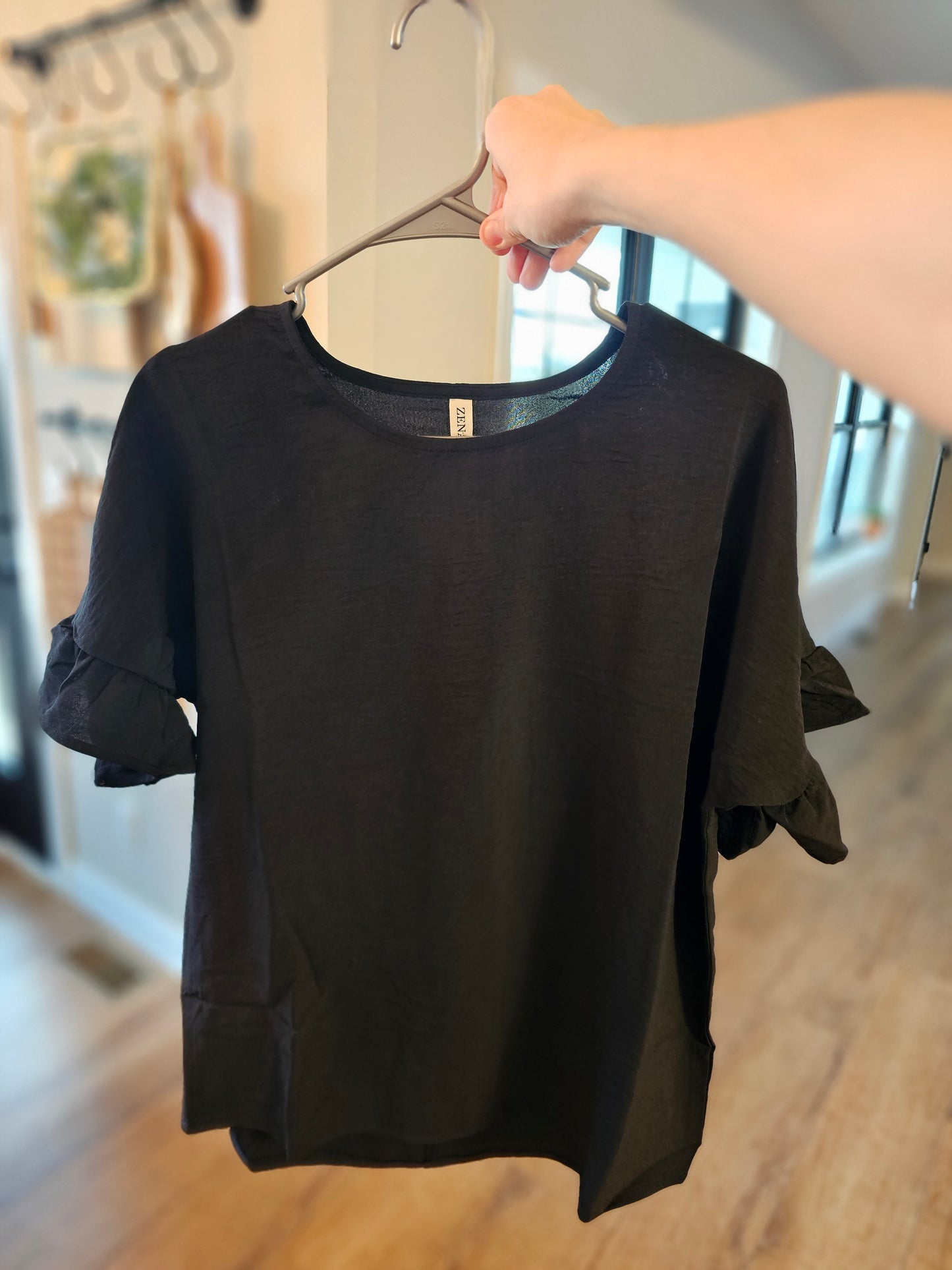 Ruffle Sleeves