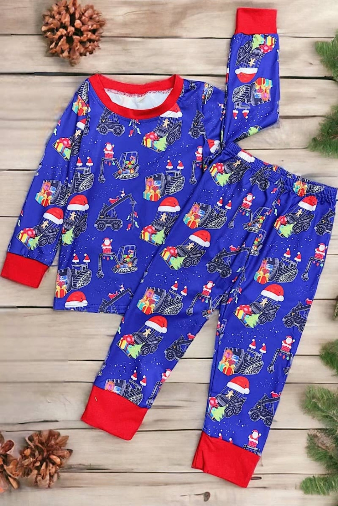 Christmas Construction PJ's