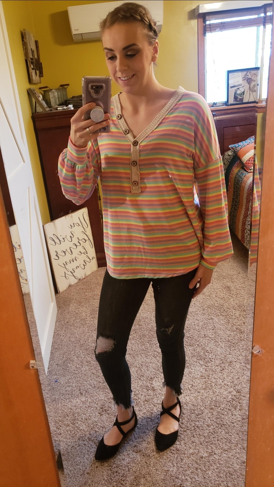 Multi Color Striped