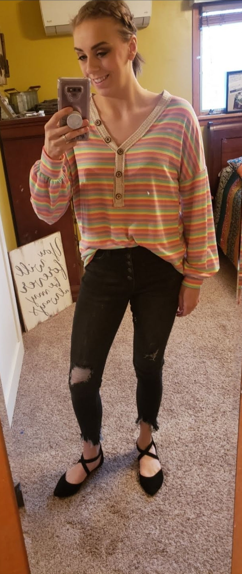 Multi Color Striped