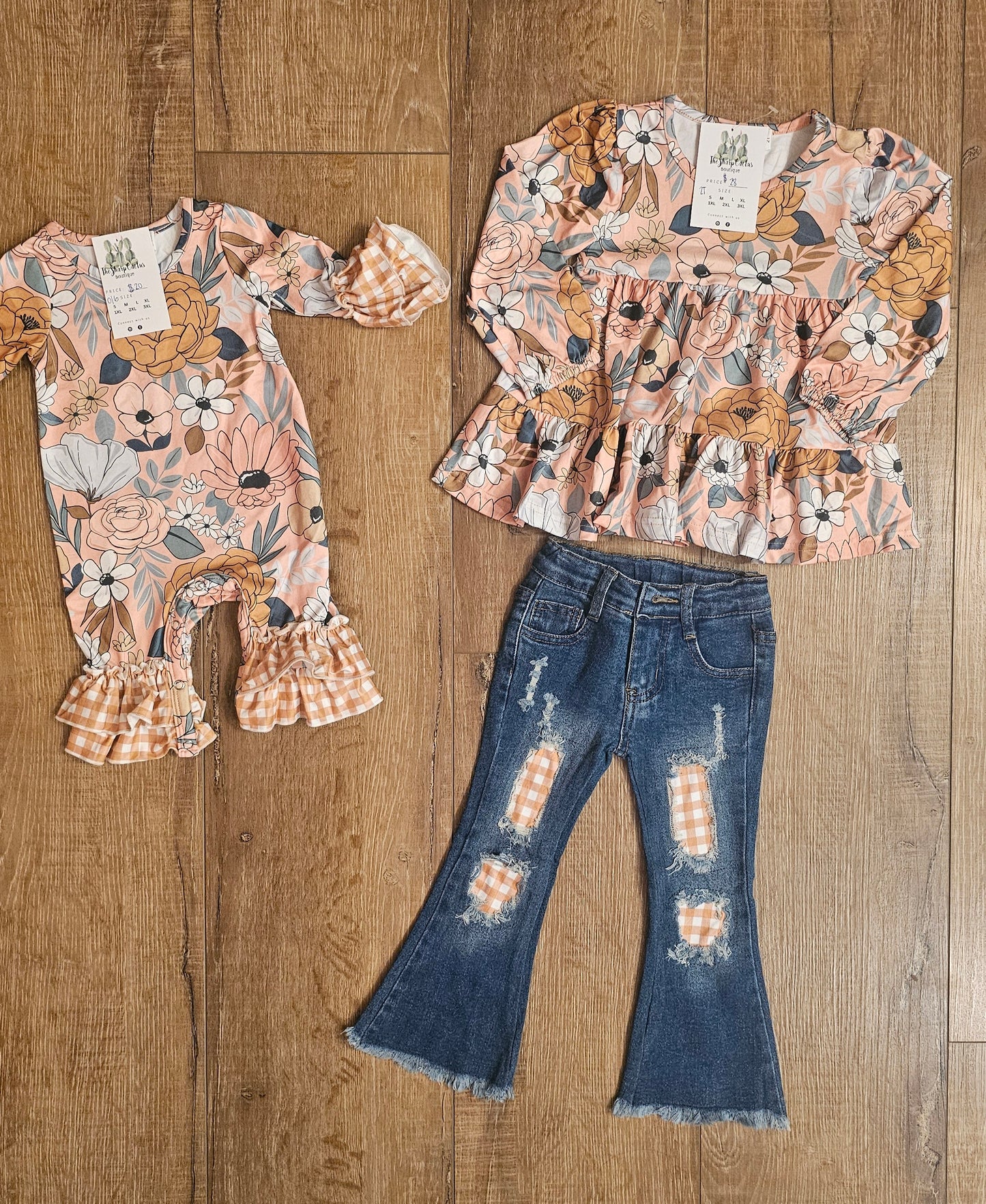 Peach Bouquet Set
