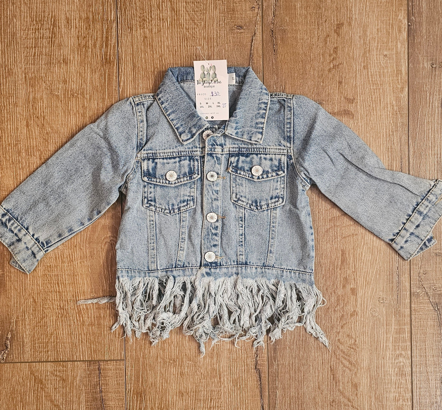 Fringe Denim Jacket
