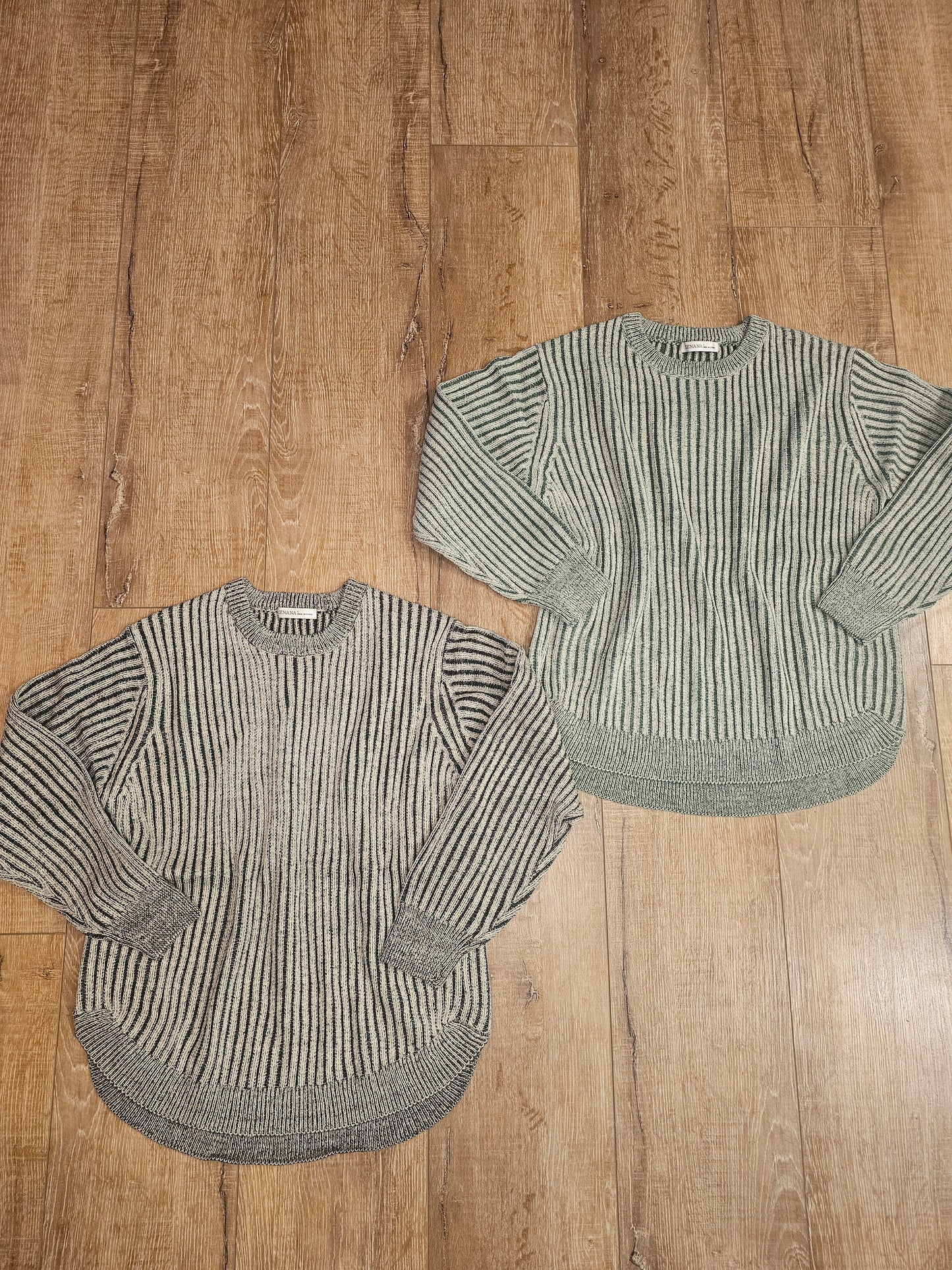 Black Ribbed Sweater