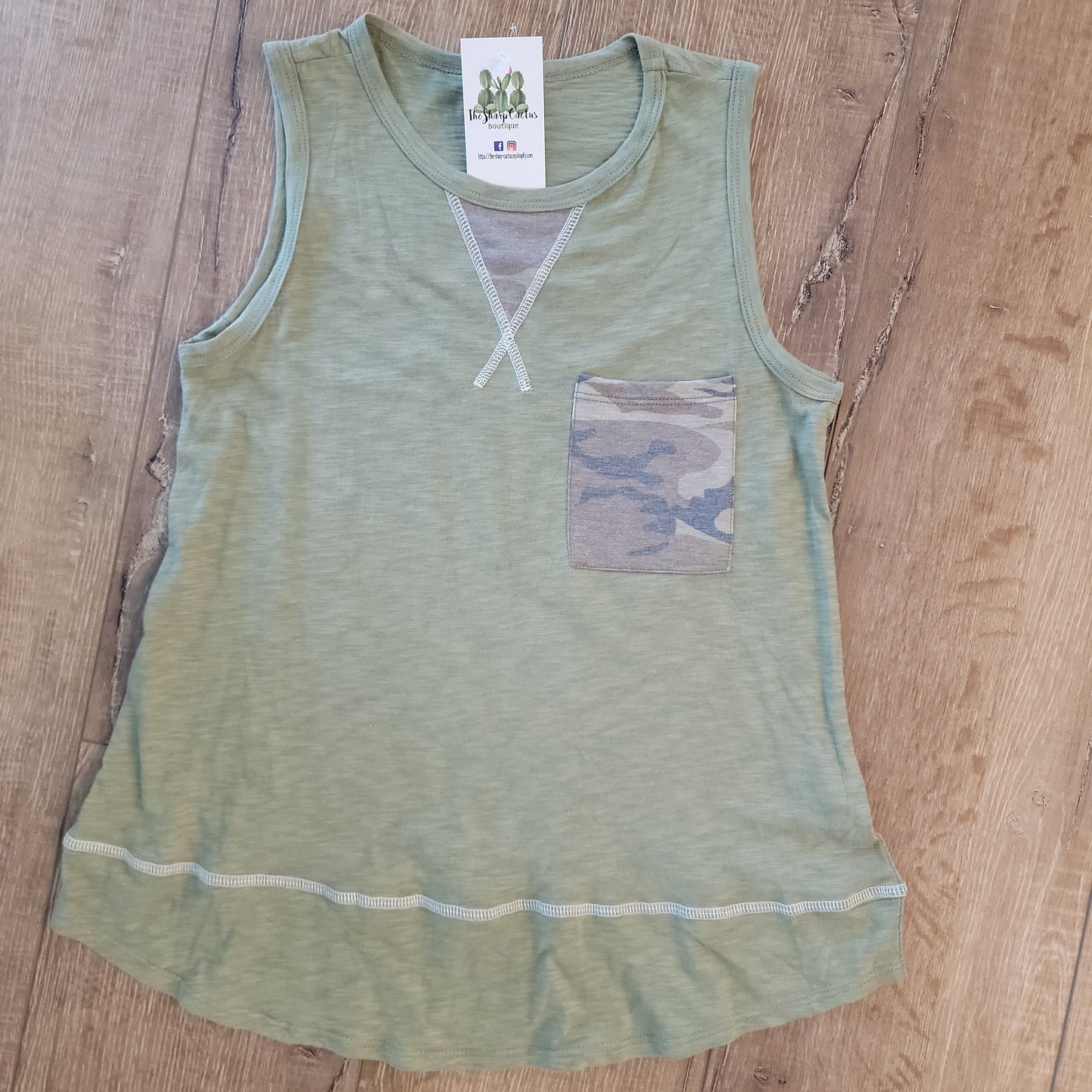 Olive Tank, Camo Detail