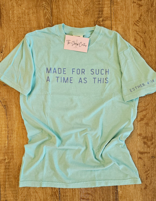 Esther 4:14 Mint Tee