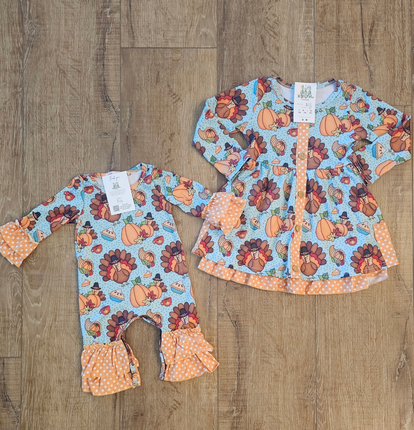 Turkey Day Romper/Dress 🦃