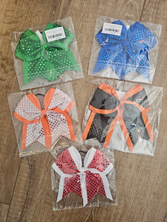 Ponytail Cheer Bow