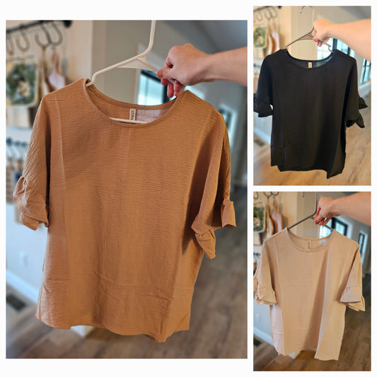 Ruffle Sleeves
