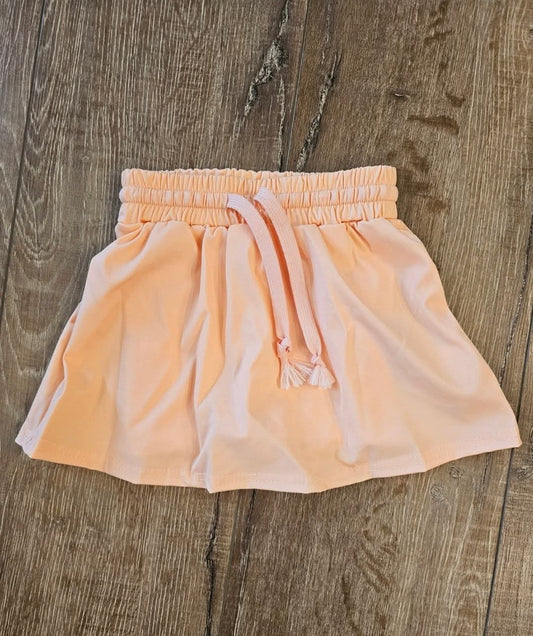 Orange Sherbet Skirt (has shorts built in)