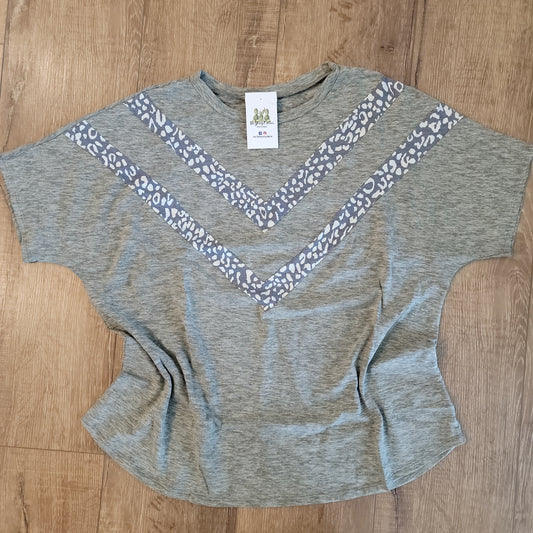 Olive Leopard Chevron