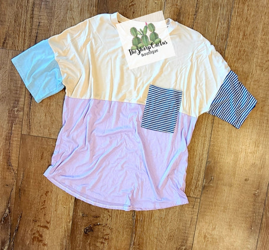 Colorblock Tee